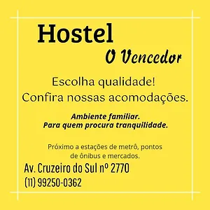  Quarto em Acomodações Particulares O Vencedor